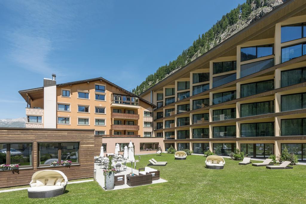 Hotel Palue Pontresina Exterior foto